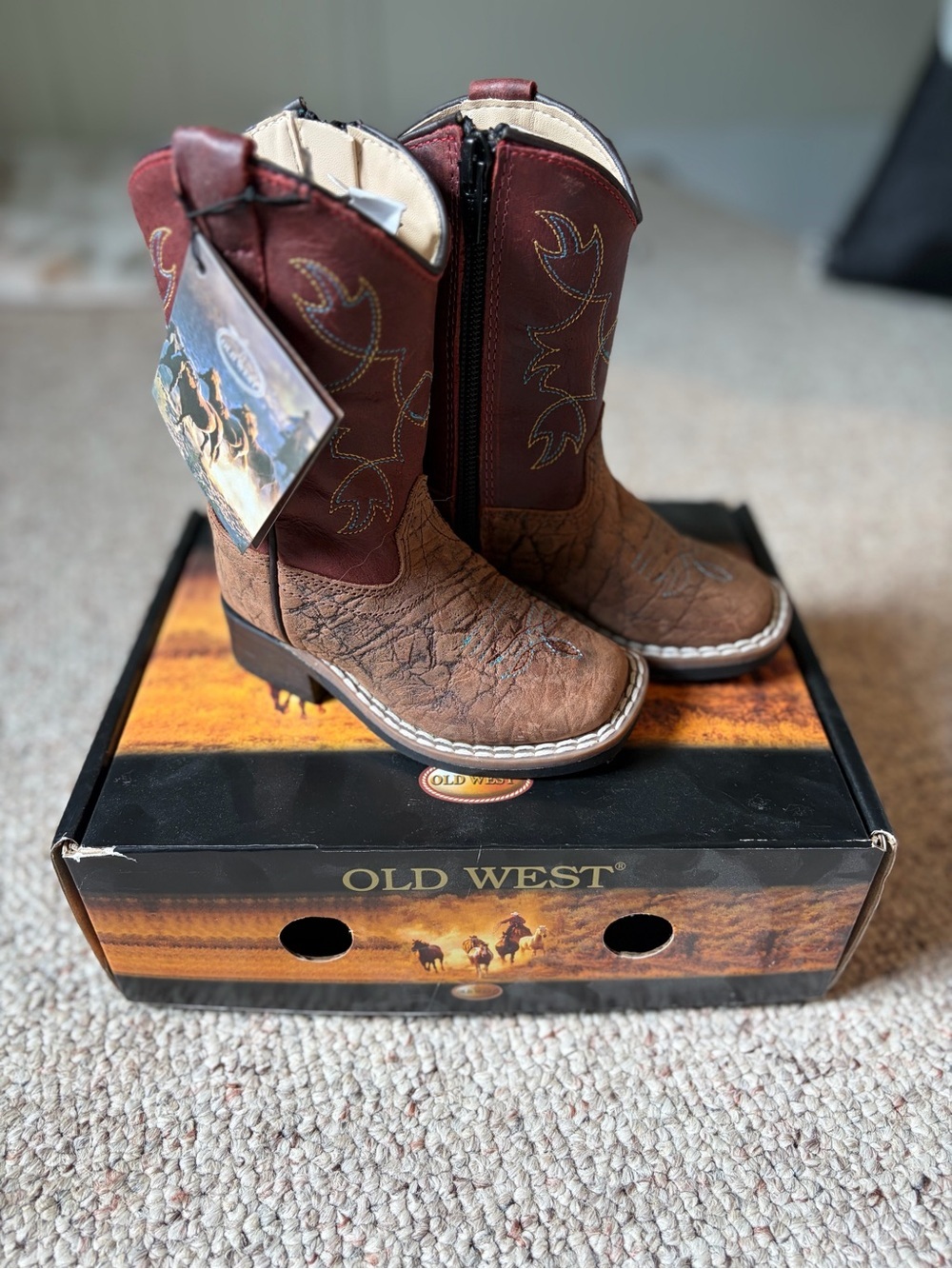 NWT Old West Toddler Boots 5